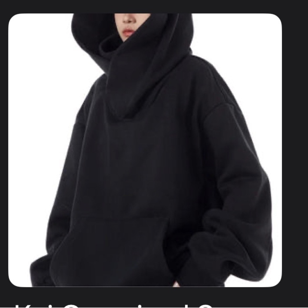 Black Stylish Hoodie